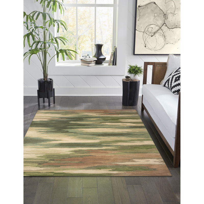 Tapis en laine Orlovista, Rectangle 5 pi x 7 pi 6 po