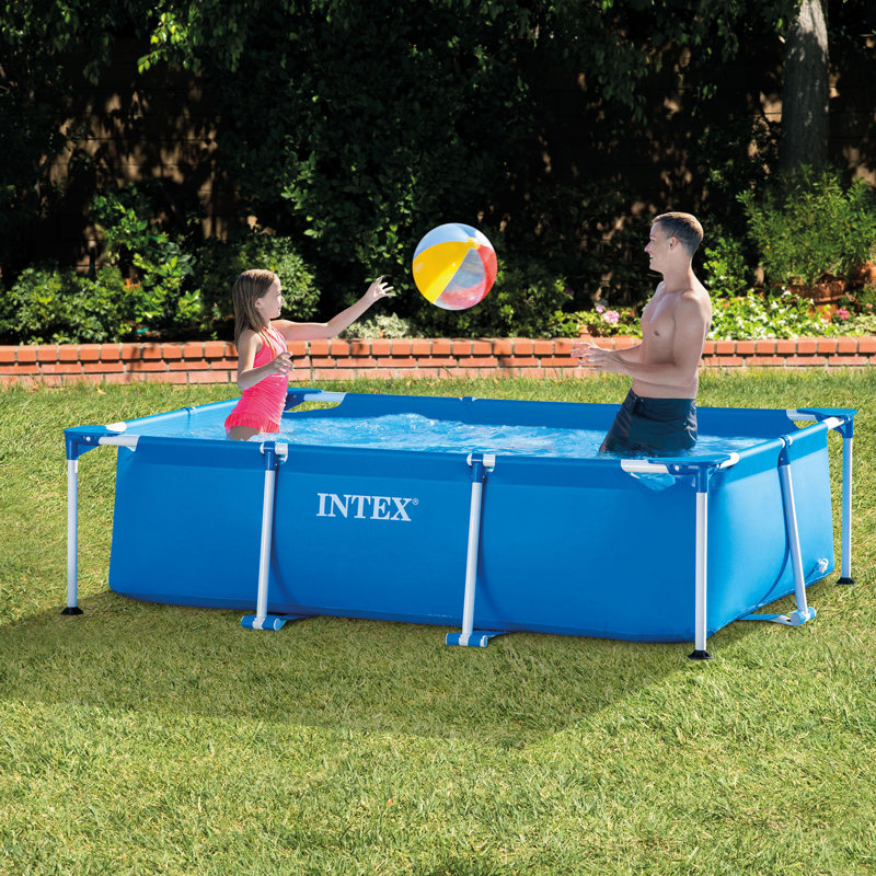 Intex 8.5 ft X 5.3 ft X 2.2 ft Frame Set Pool