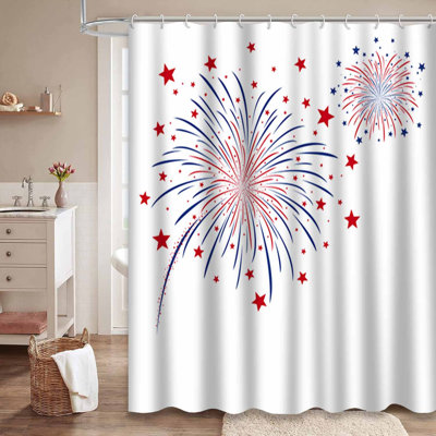 Rideau de douche Firework