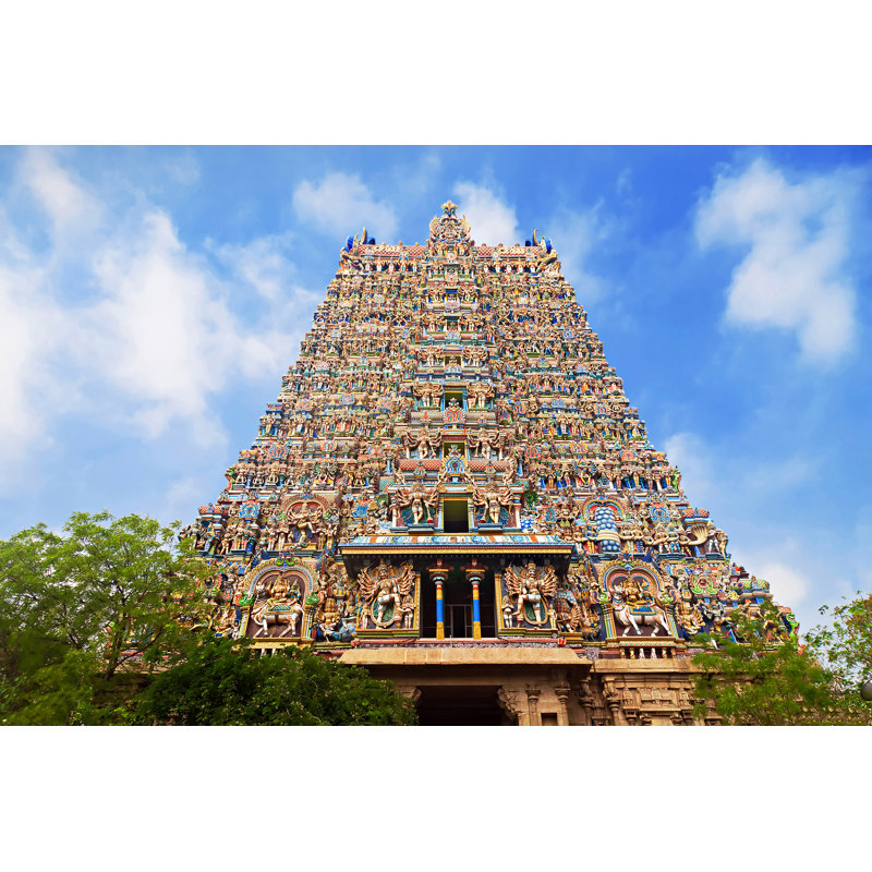 Menakshi Temple, India - Wrapped Canvas Print, 61cm H x 91cm W