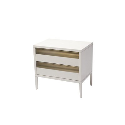Mads 70cm W Manufactured Wood Bedside Table