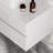 Yovani 31.5 White Wall-mounted Floating Bathroom Vanity with Faux Marble Top Ceramic Vessel Sink-1292123720