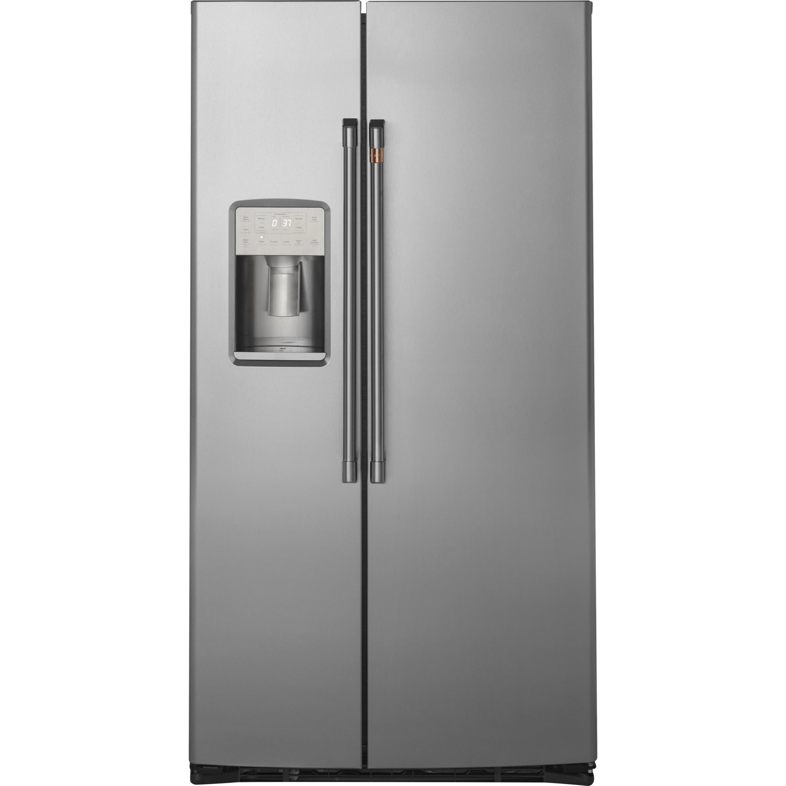 Café 21.9 Cu. Ft. Counter-Depth Side-By-Side Refrigerator 36-Inch Wide in Stainless Steel | Fridge.com