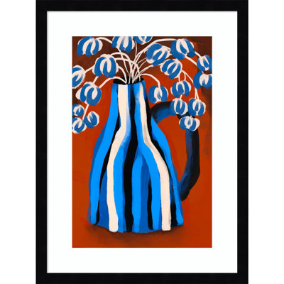 Galya "Striped Vase" Print by Treechild