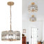3 - Light Drum Chandelier