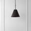 Luminaire suspendu conique à 1 lumière Naesha-1366367885