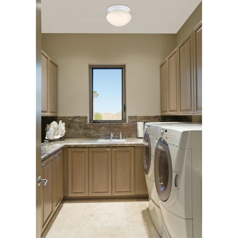 Lucerne Glass LED Flush Mount