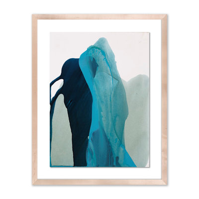Blue Abyss V Painting by Kim Whiteside