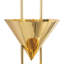 Versus 28-in Brass Wall Sconce-996597355