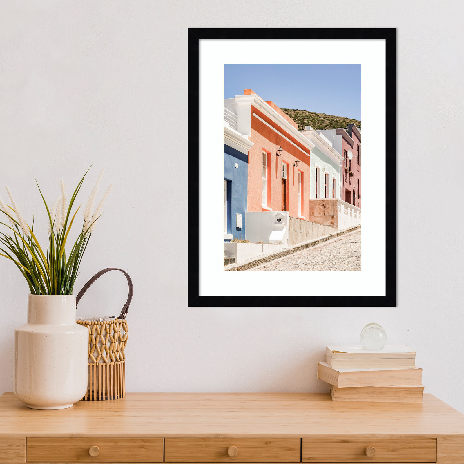 Osterley "Carnival Streets 02" Print, Black, 21" H x 16" W