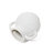 Ugalde 7.3" H Ceramic Handmade White Vase with two handles