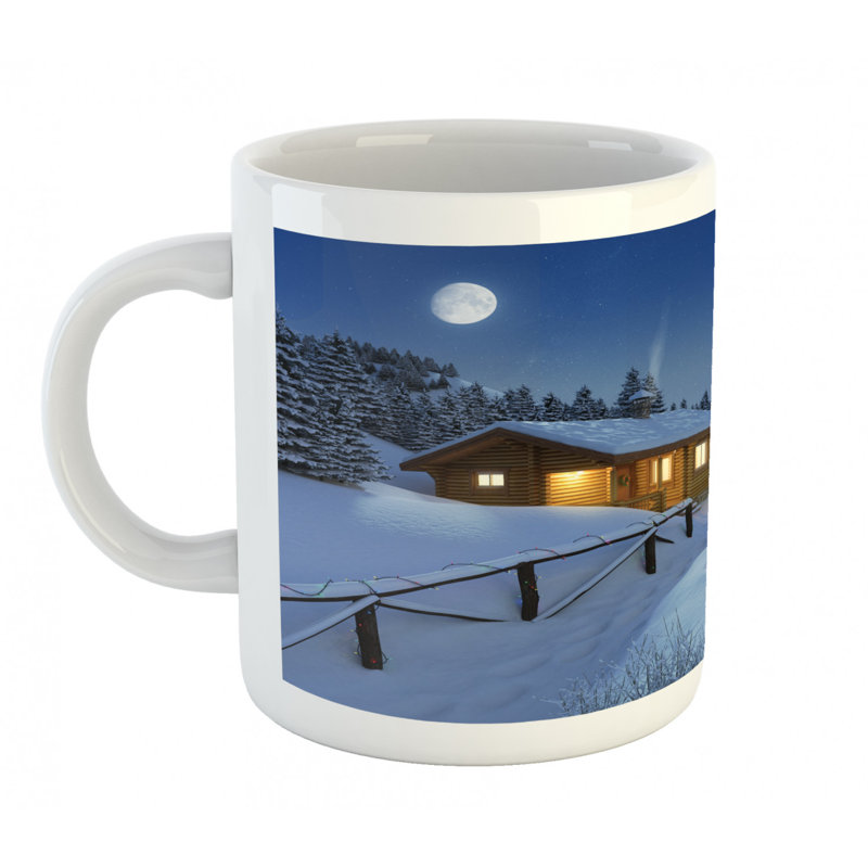 Grande tasse à café chaleureuse moonlight