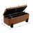Upholstered Flip Top Storage Bench With Solid Wood Legs-509111040-509110527