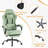 Computer Gaming Chair - High Back Ergonomic Desk Chair With Footrest And Lumbar Support, Height Adjustable Task Chair With Linkage Armrests And Headrest, 360° Swivel Wheels-1281338501