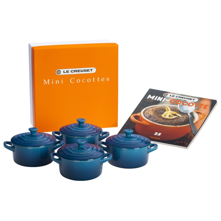 Le Creuset Mini Round Cocotte - Flame – The Happy Cook