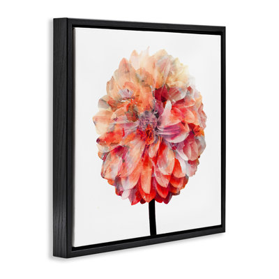 Aquarelle corail vif