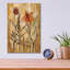  «Aquarelle Garden 2» par Silvia Vassileva, art mural en verre acrylique, 12 po x 16 po
