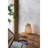 D9.5X13.5" Sienna Bamboo Lantern With Rope Handle