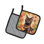 Paire de supports à casseroles Havana Brown