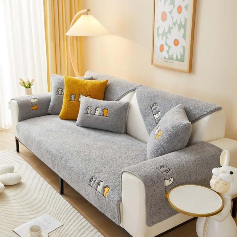 Bethanee Outdoor Patio Sofa Cover, Grey