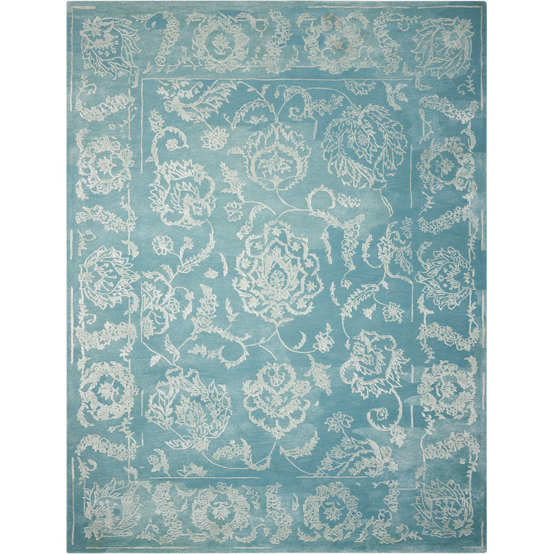Tapis damassé Paris Paris, Rectangle 7 pi 9 po x 9 pi 9 po