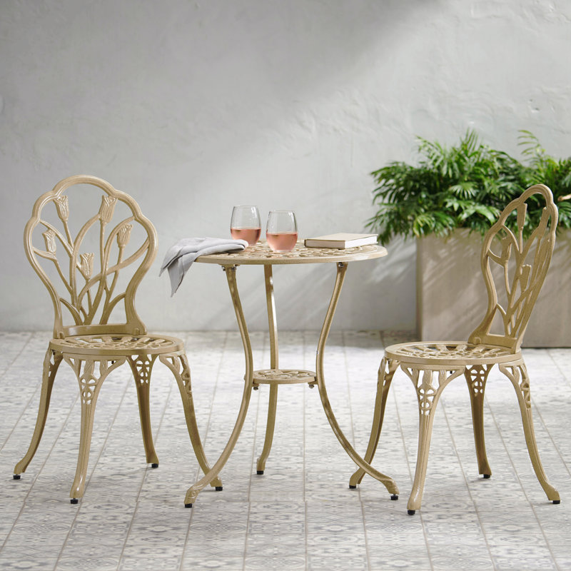 Cast 3pc Bistro Set