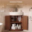 Meuble-lavabo de coin simple avec comptoir-89941756