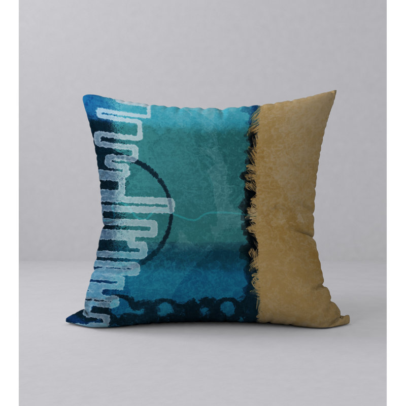  Housse de coussin carré et insert, H 24 po x l 24 po