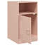 Lars 34.5cm W Steel Bedside Table-1507519680