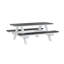 Outdoor Rectangular Picnic Table-1865777834-1865777884