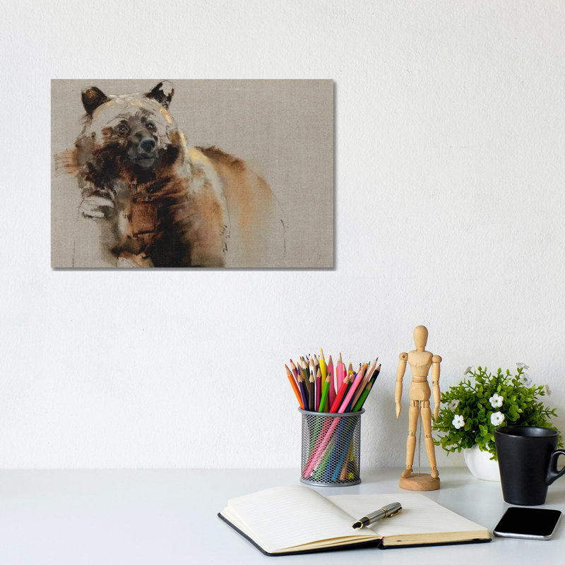Berry Wary 1 Piece Wrapped Canvas Painting, 20.32cm H x 30.48cm W x 1.91cm D