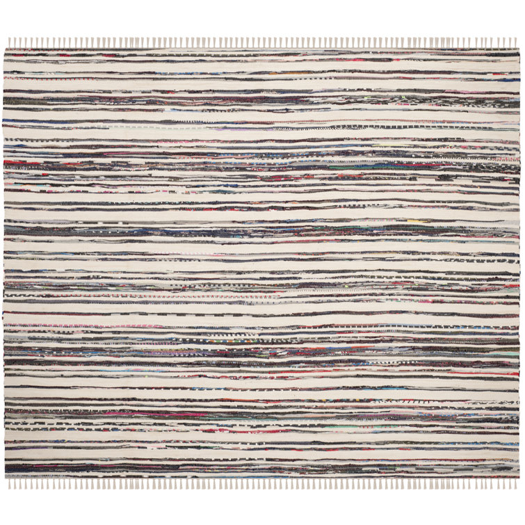 Burnett Rug Hand Woven Cotton Striped Rug