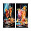 Urban Cocktail Party Escape - Ensemble de 2 décorations murales cocktails-102571147-102571144
