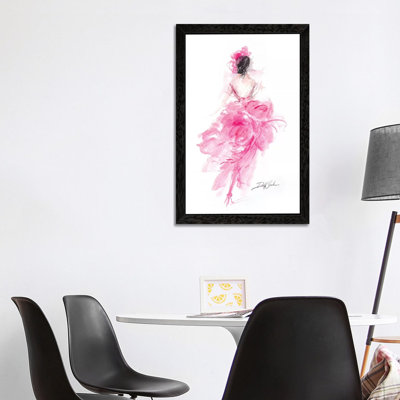 Parisian Pink 1 Piece Painting on Canvas