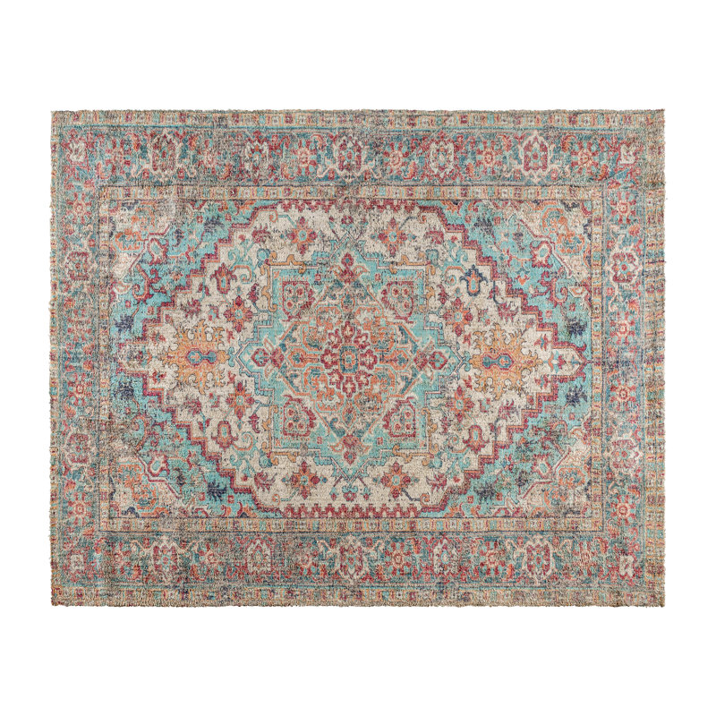 Collection Olivia Blue Multi marocaine, Rectangle 8 pi x 10 pi