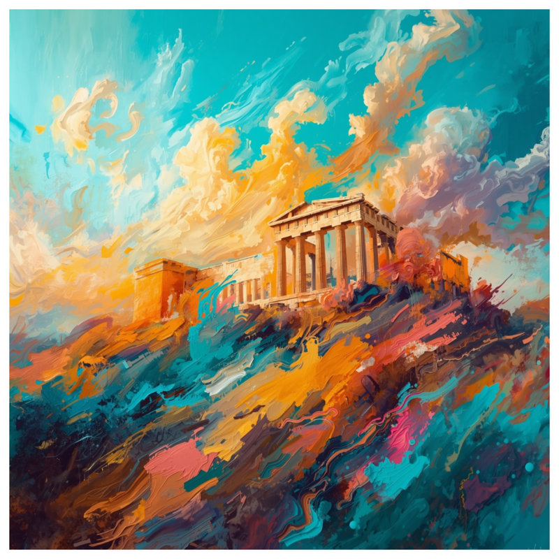 Rideaux de douche Vibrant Parthenon, 70in W x 84in H