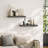Floating Shelves, Wall Shelf Set Of 2, Hanging Shelf With Invisible Brackets, For Wall Decor In Bathroom, Bedroom, Toilet, Kitchen, Living Room, Office, Charcoal Gray-167876978