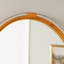 Polkville Flat Rattan Mirror