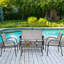 Krick Metal 4 - Person Seating Group-1006621382