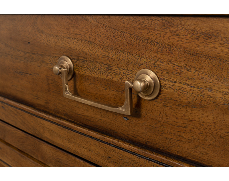 Ciborium Solid Wood Storage Cabinet