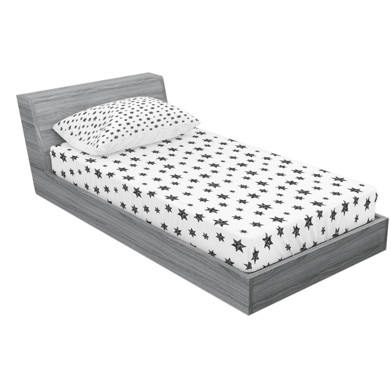Microfiber Sheet Set, Twin XL Sheet Set with Fitted Sheet