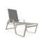 Holna Outdoor Rust-Resistant Metal Chaise Lounge