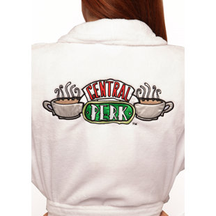 Fleece Mid-Calf Bathrobe with Pockets