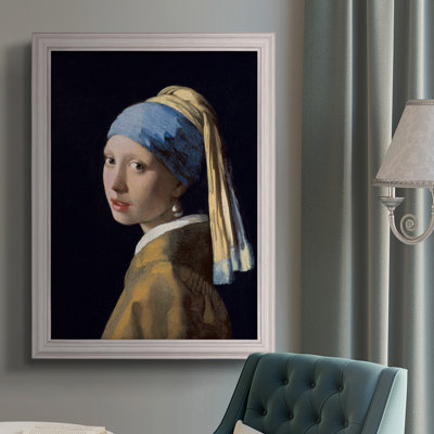«Girl with a Pearl Earing» - reproduction de cadre photo
