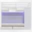 Lit mezzanine double avec garde-robe intégrée et meuble télé-1663222913