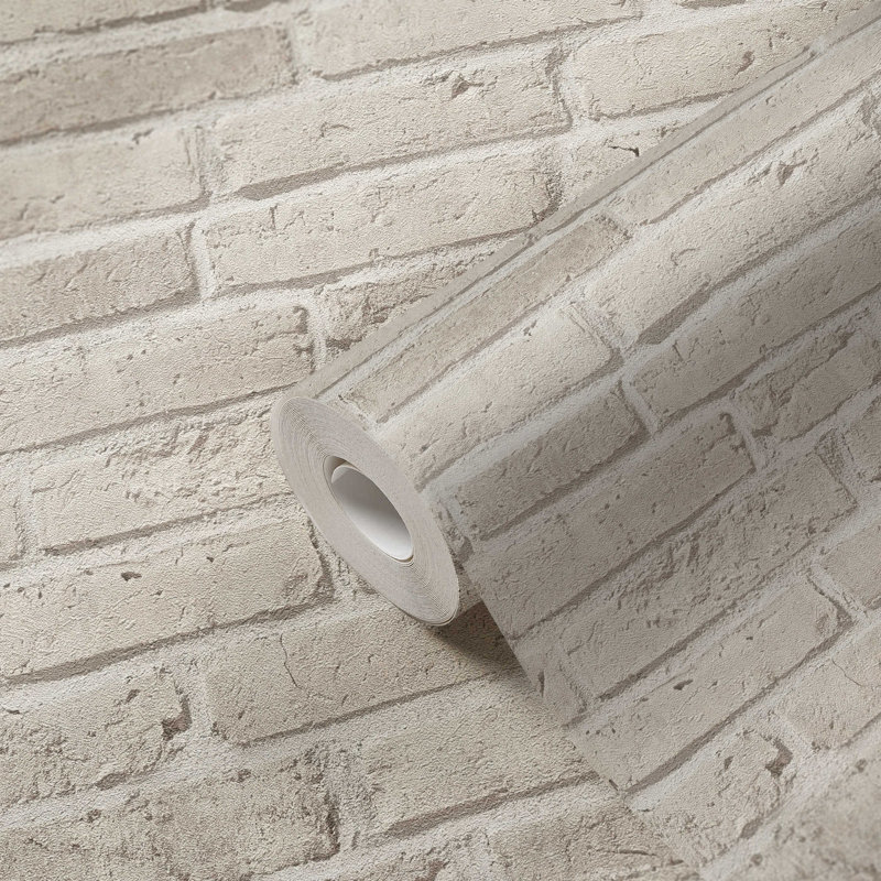 Rouleau de papier peint Mcgrail, Crème