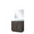 Single Bath Vanity 36 In. W X 22 In. D, Carrara Marble Countertop And 34 In. Mirror-509762815