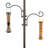 Metal Tiered Birdbath