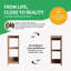 36" Wall Mounted Required Linen Cabinet with 3 Soft Close Doors-107134985