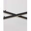 2 - Light Black LED Geometric Pendant
